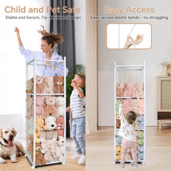 BENCHRY sturdy-pine-wood-construction ensures durable, tip-resistant storage for playrooms.