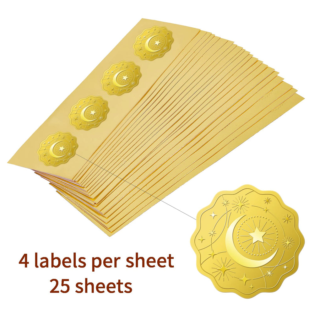 BENECREAT gold-foil embossed seals add a formal certificate touch