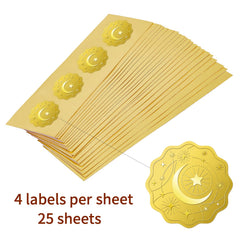 BENECREAT gold-foil embossed seals add a formal certificate touch