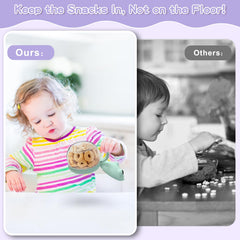 BeneLabel side-handle for secure grip by little hands.