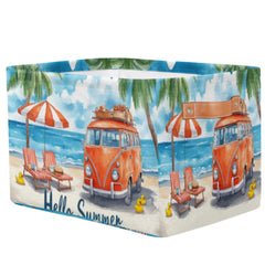 BENGRONGAE collapsible storage bin folding flat saves space when not in use