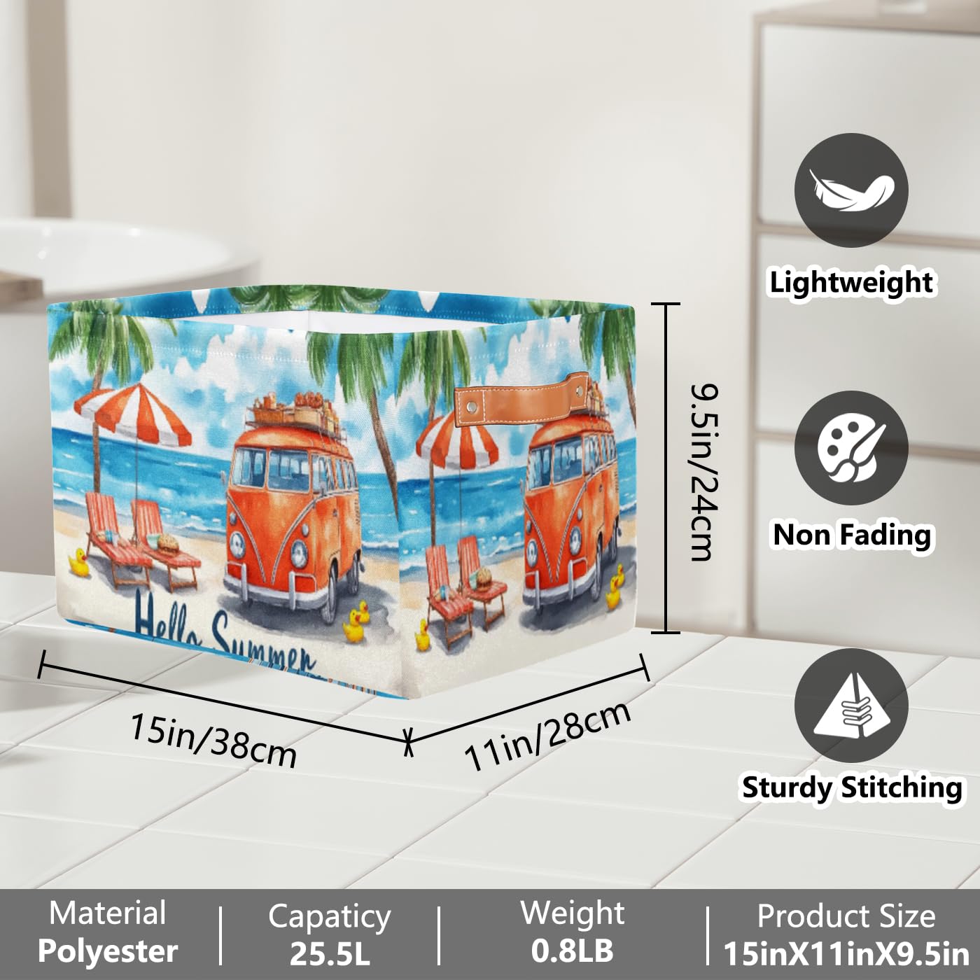 BENGRONGAE portable laundry room bin collapses flat for easy storage between chores