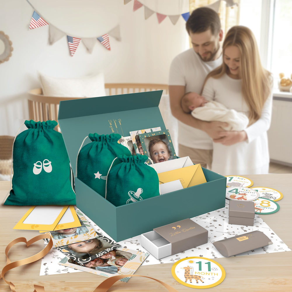 Benicci photo paper frames for tidy, lasting baby photos display.