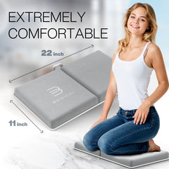 Benicci elbow rest with storage compartments keeps essentials within easy reach