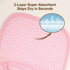 Benoxine baby bibs bandana style closeup highlighting cute patterns for Boys and Girls.