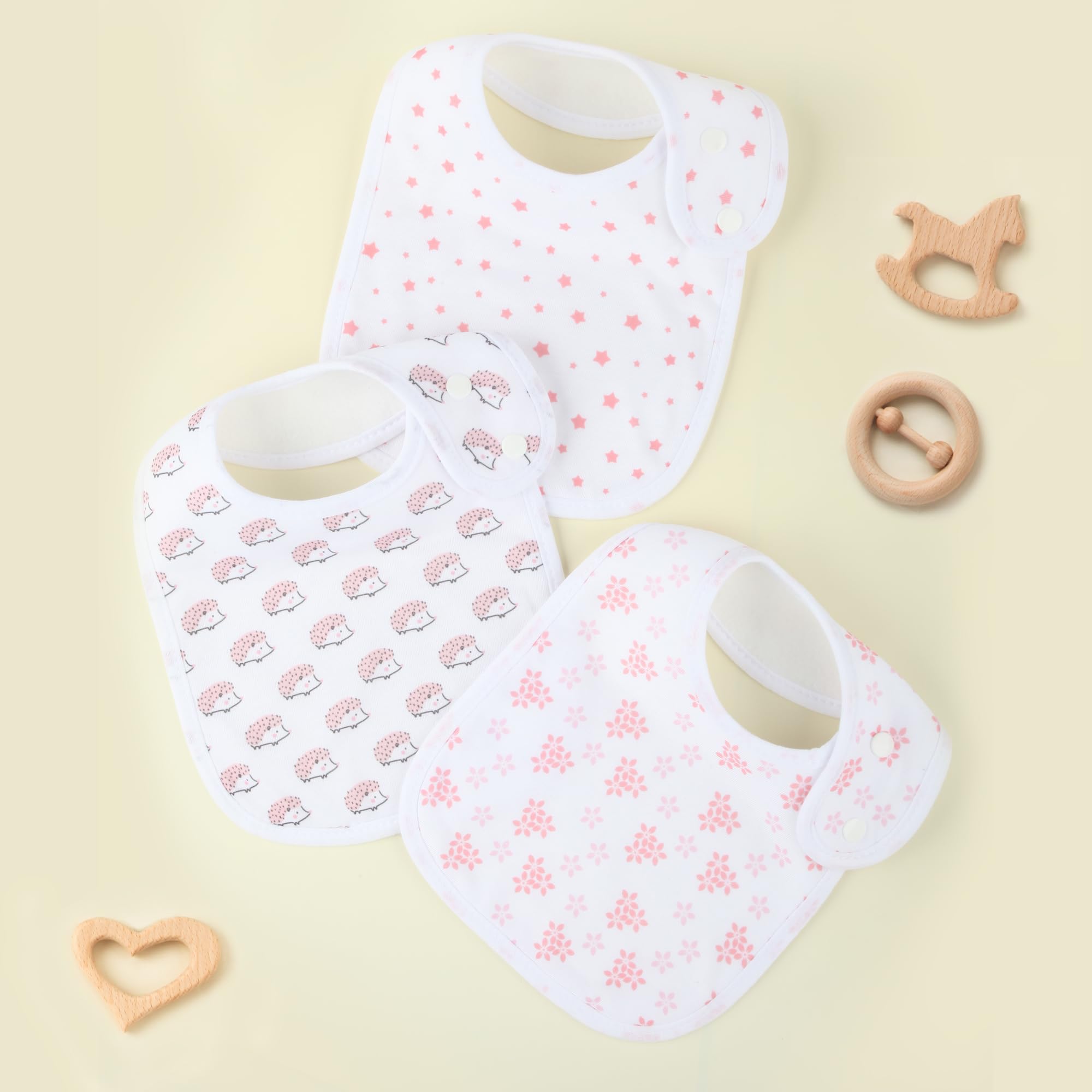 Benoxine baby bibs packaging and set reveal value for growing infants.