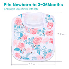 Benoxine baby bibs plush polyester fleece back for soft comfort
