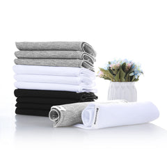 Benoxine burp cloth converts to a bib for feeding.