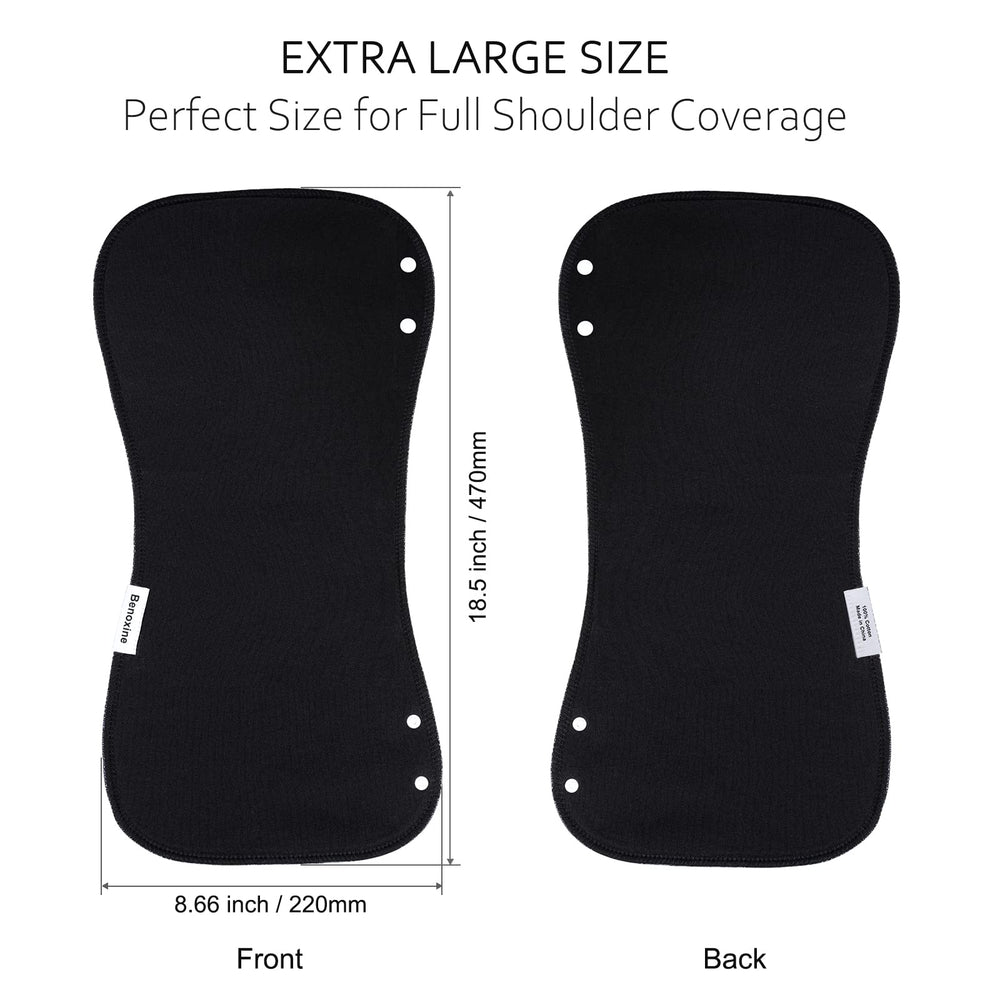 Benoxine burp cloth durable and easy to clean.