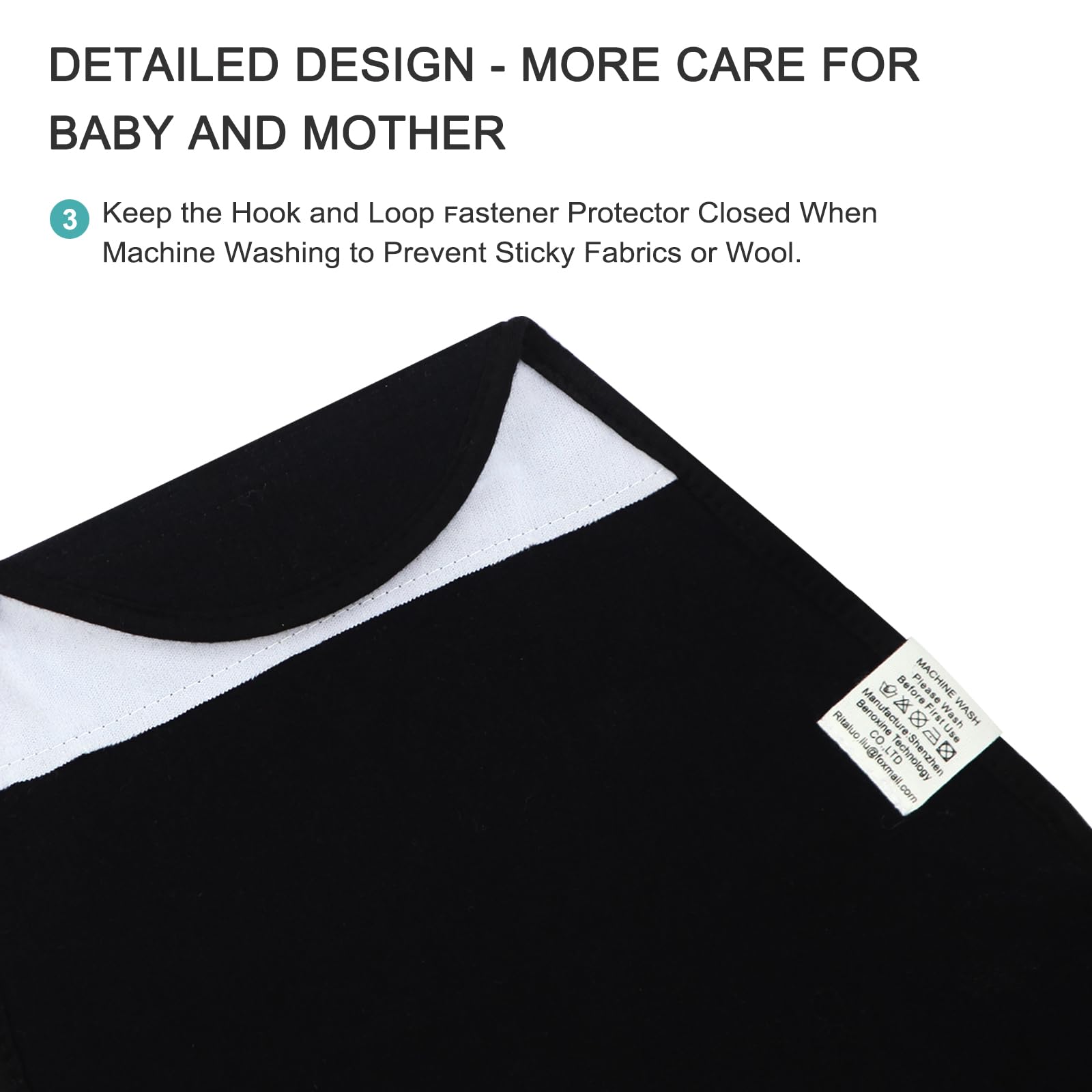 Benoxine swaddle used as nursing cover during feeds for discreet, comfortable moments