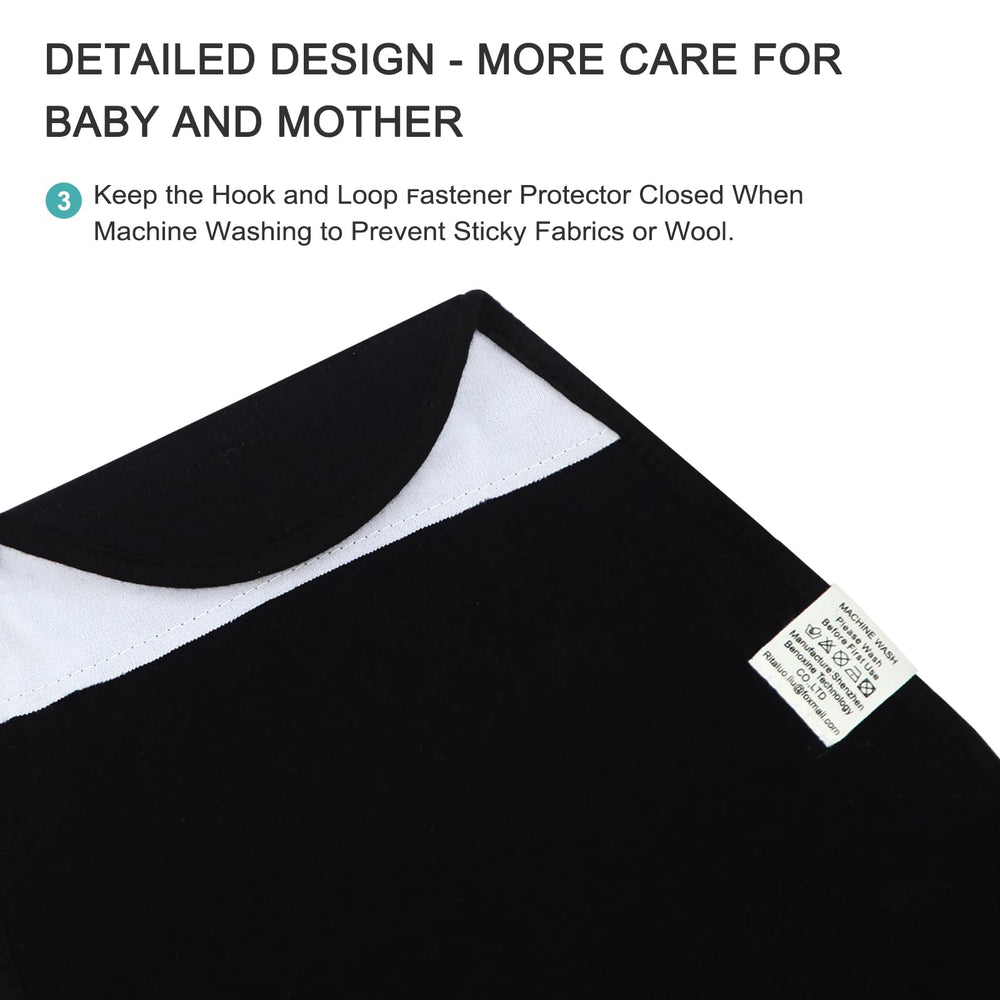 Benoxine swaddle used as nursing cover during feeds for discreet, comfortable moments