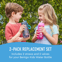 Bentgo Kids safe-sip valve for slow, controlled flow during every drink.