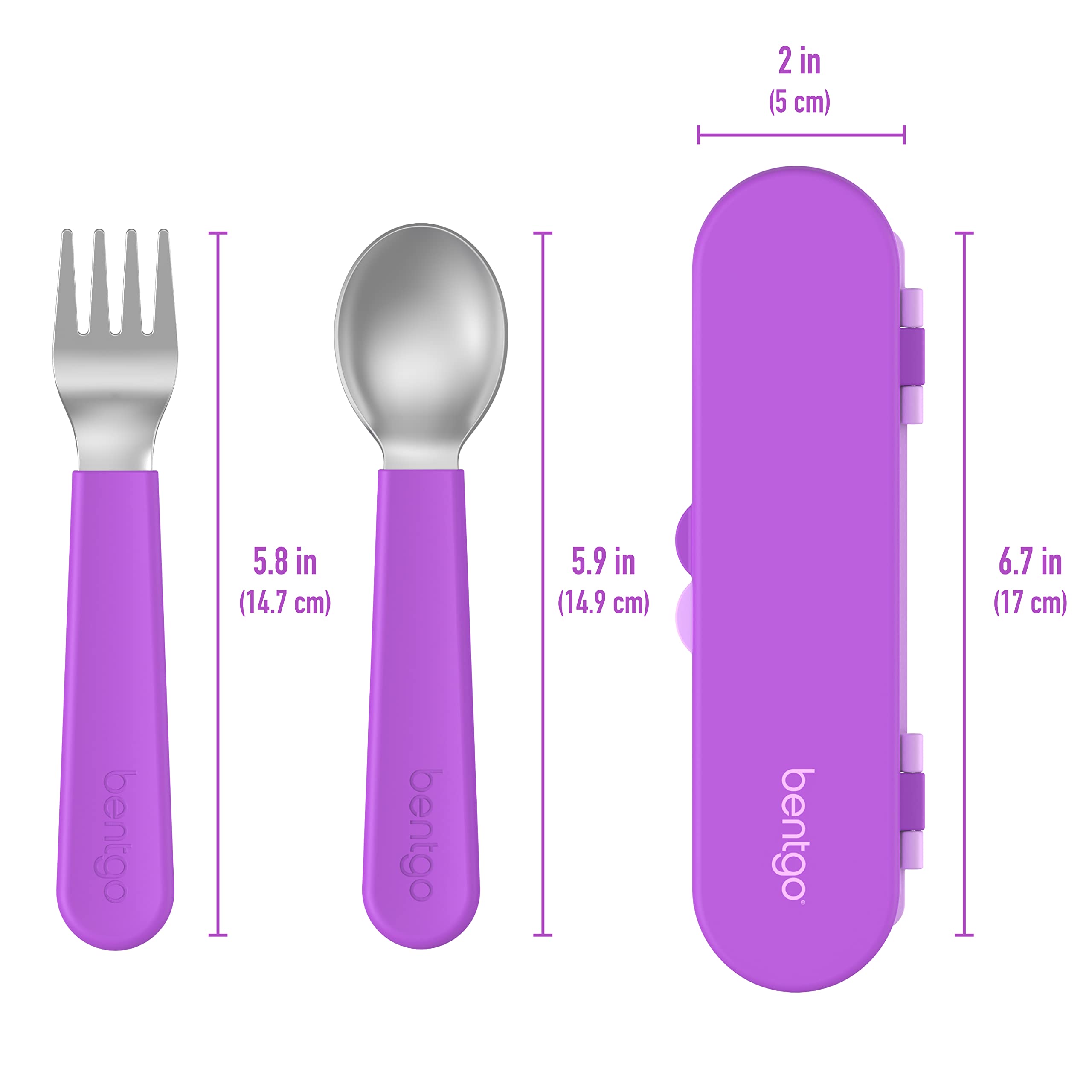Bentgo Kids soft silicone handles provide a comfortable grip.