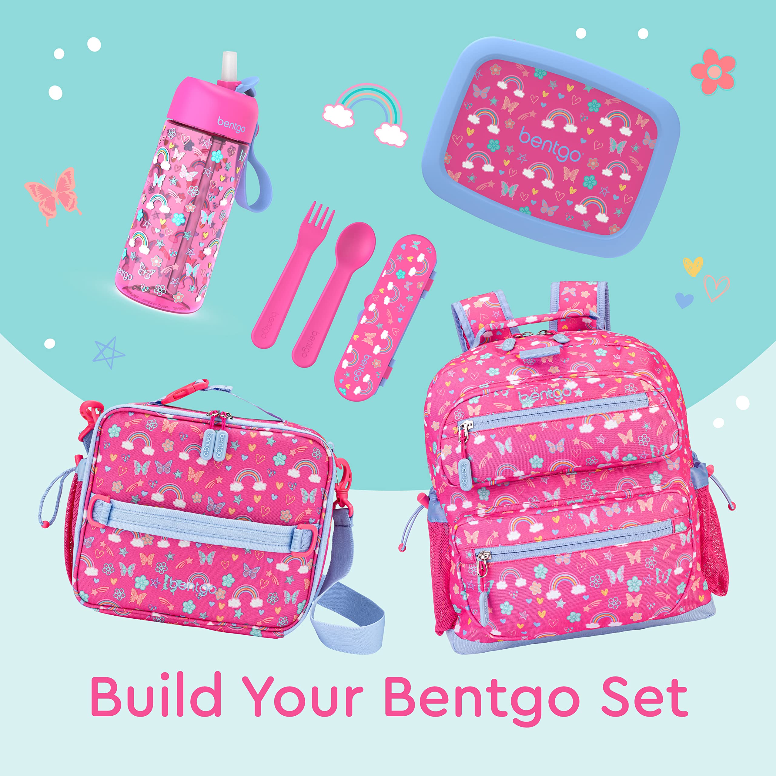 Bentgo Kids dishwasher-safe utensils stay clean between uses.