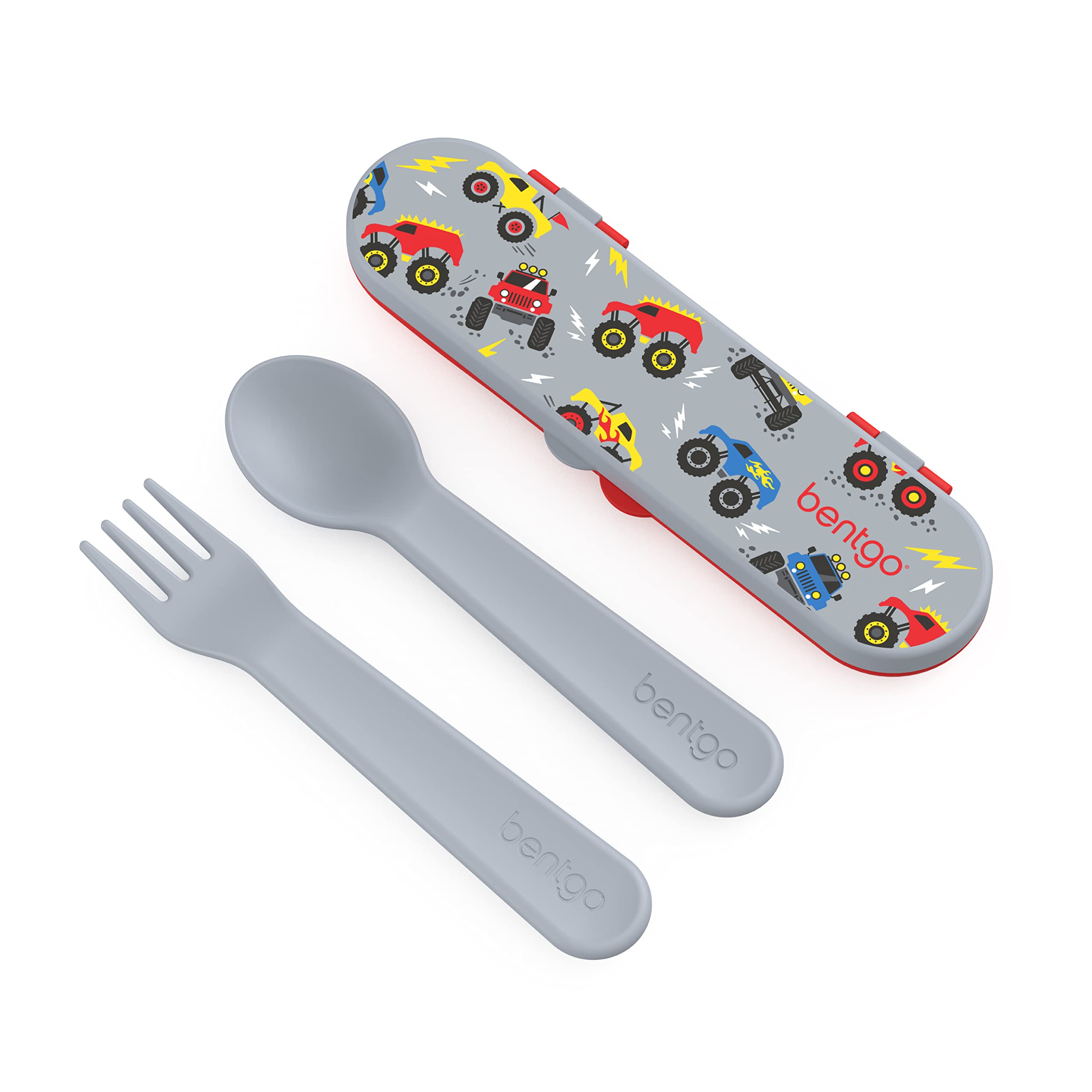 Bentgo Kids Utensil Set fork: easy-grip design for little hands