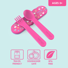 Bentgo Kids spoon, comfortable scoop for school lunch.