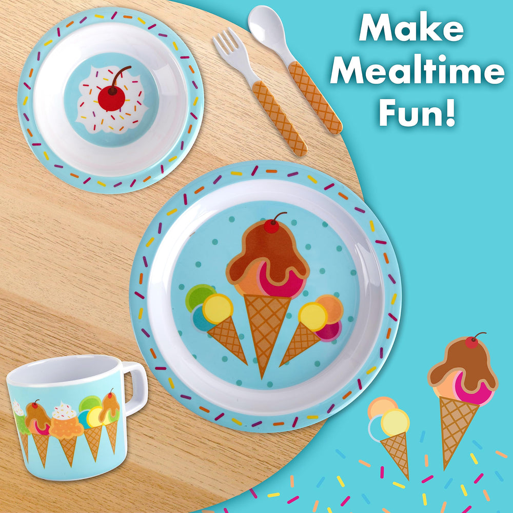 Bentology ice cream spoon with comfortable grip and durable design.