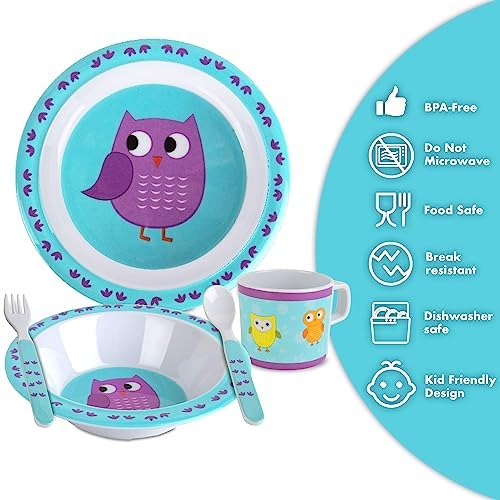 Bentology Owl Mealtime Cup fits tiny hands for steady sipping