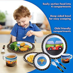 Bentology racecar cup with easy-grip design for toddlers