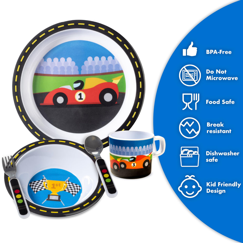 Bentology racecar spoon with comfortable handle for controlled self-feeding