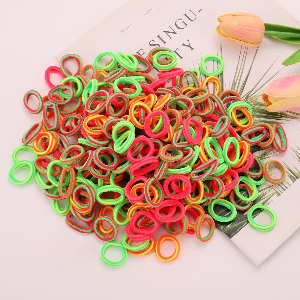 BEoffer hair ties suit kids and adults with gentle elastic for various hair types.