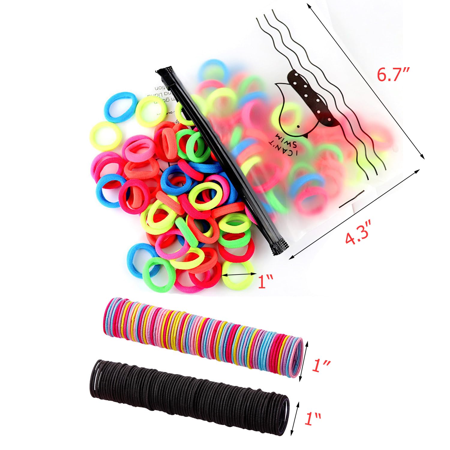 BEoffer kids-hair-ties deliver gentle hold with soft elasticity for comfortable pigtails.