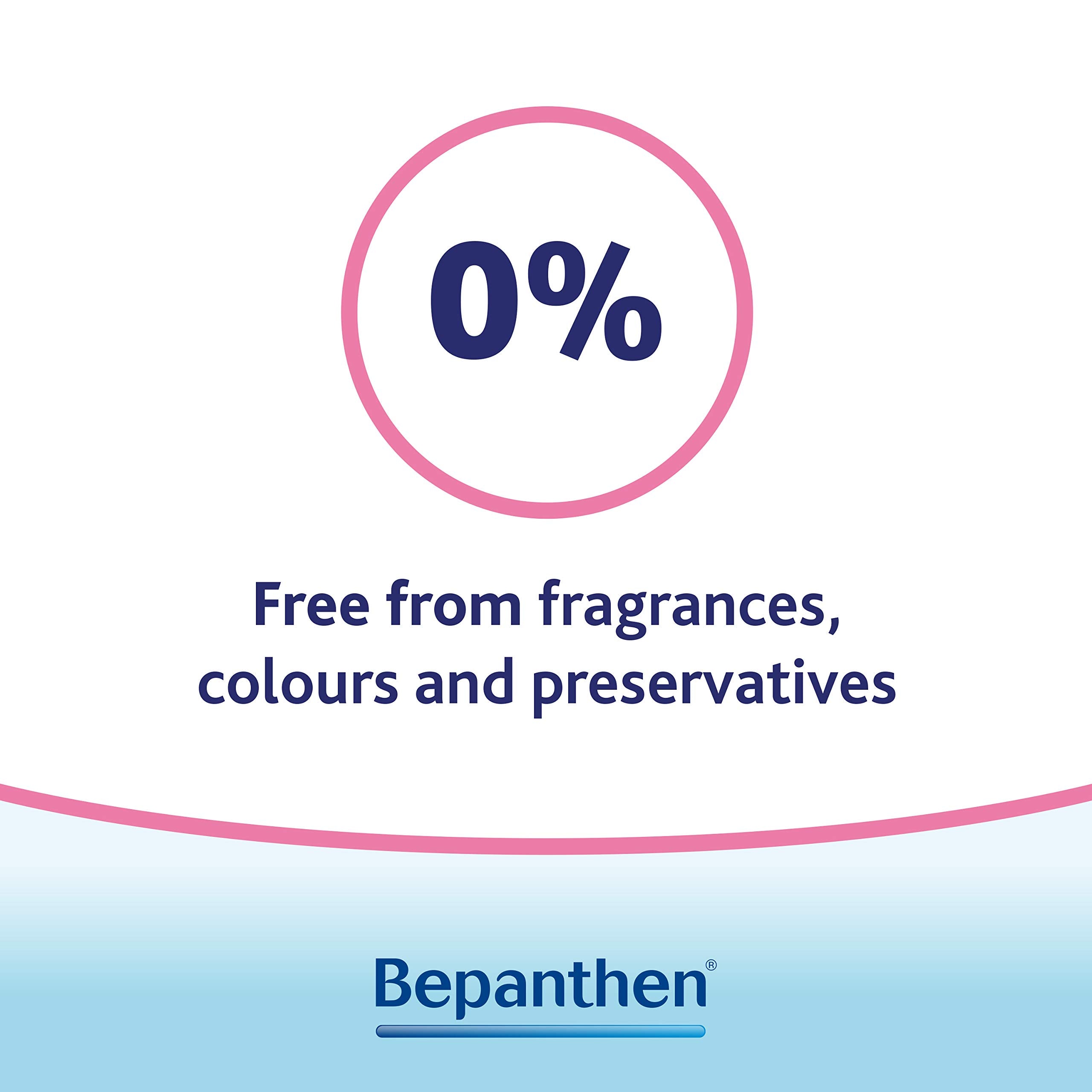 Bepanthen logo on white background conveying trusted baby skincare.
