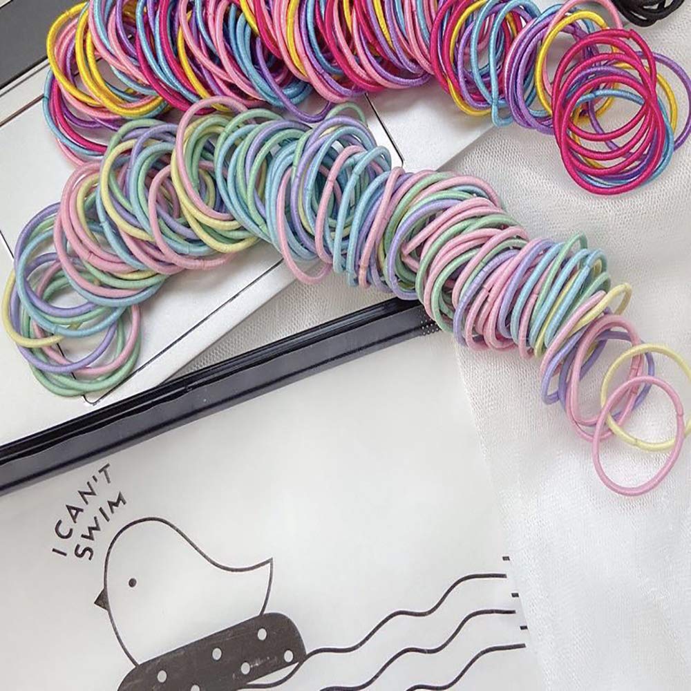 Berchaoki soft texture hair ties feel gentle on fine hair