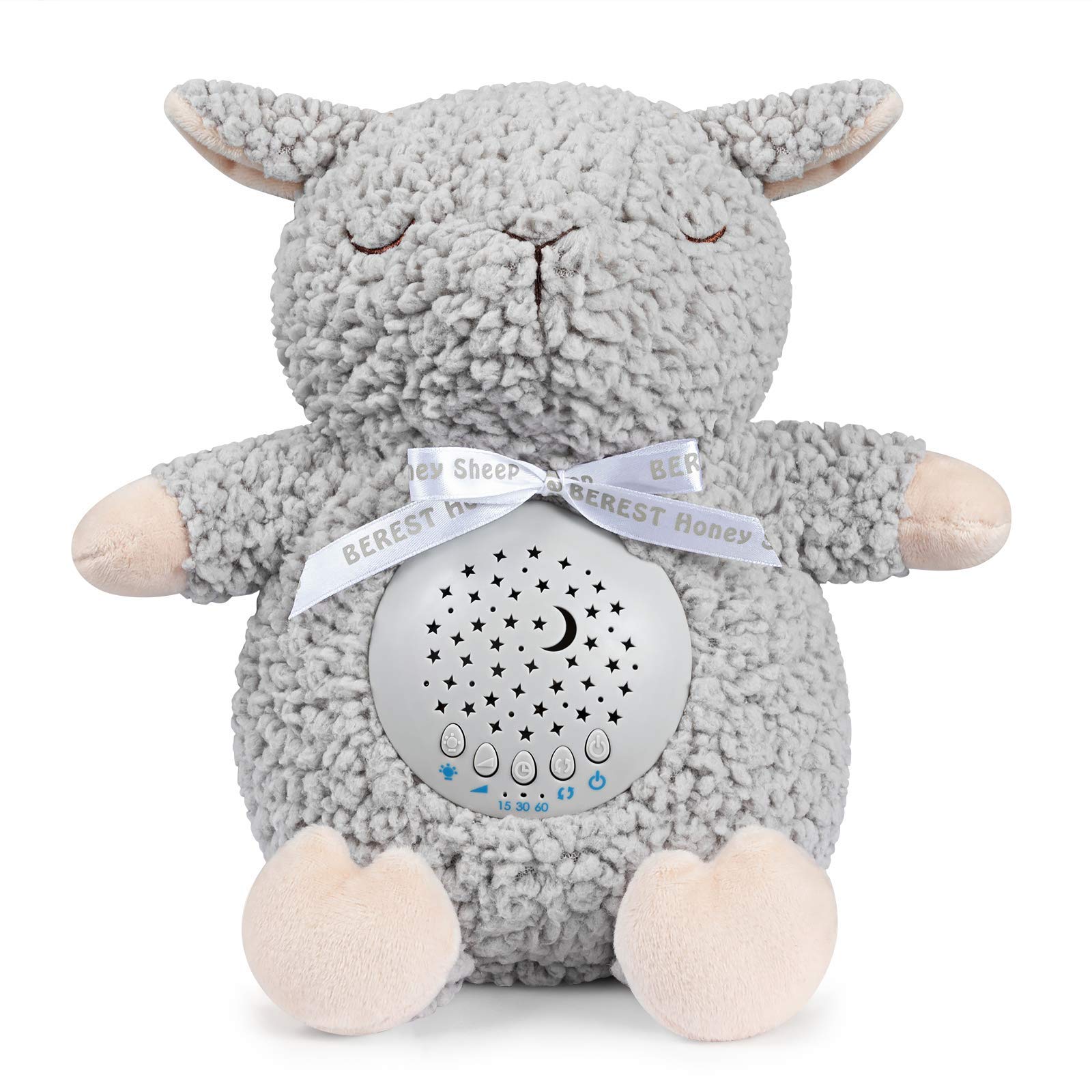 BEREST A11-Projetor Grey Sheep on-the-go design supports travel-friendly sleep routines.