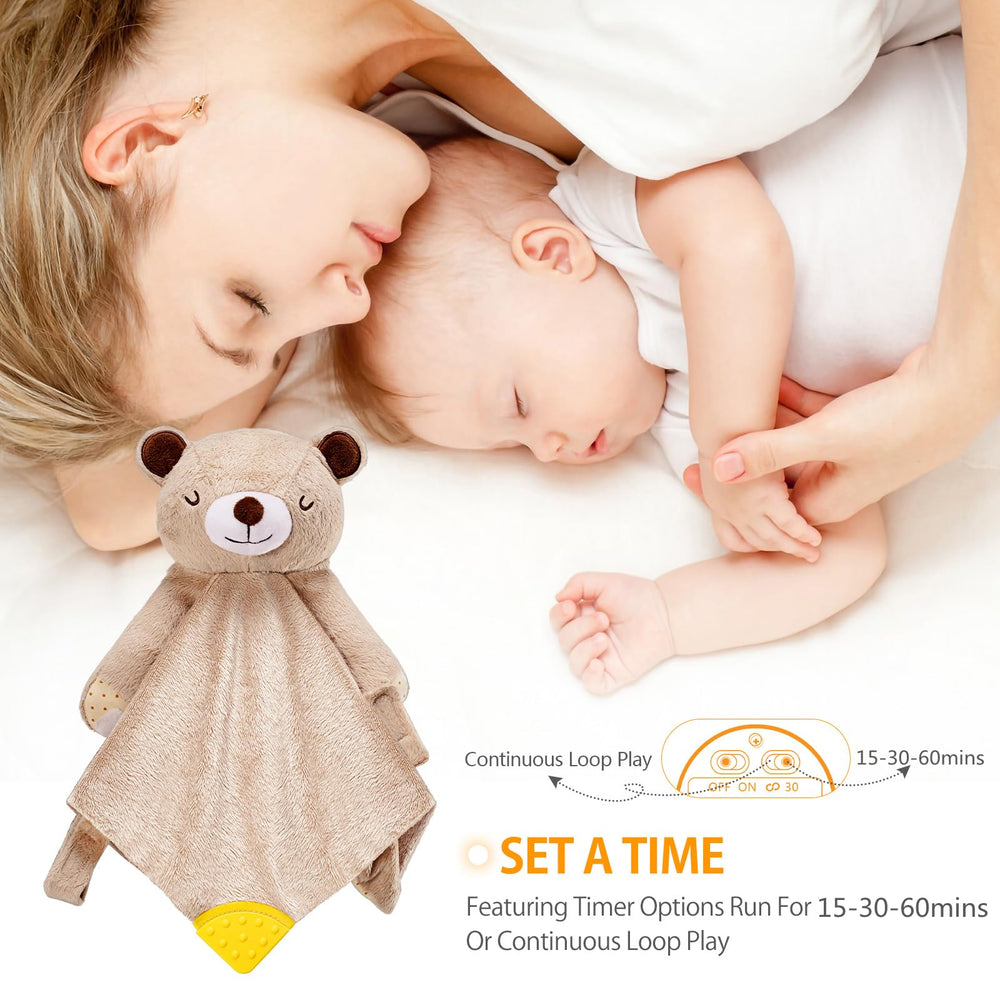 BEREST auto-off timer and volume control for customizable sleep sounds.