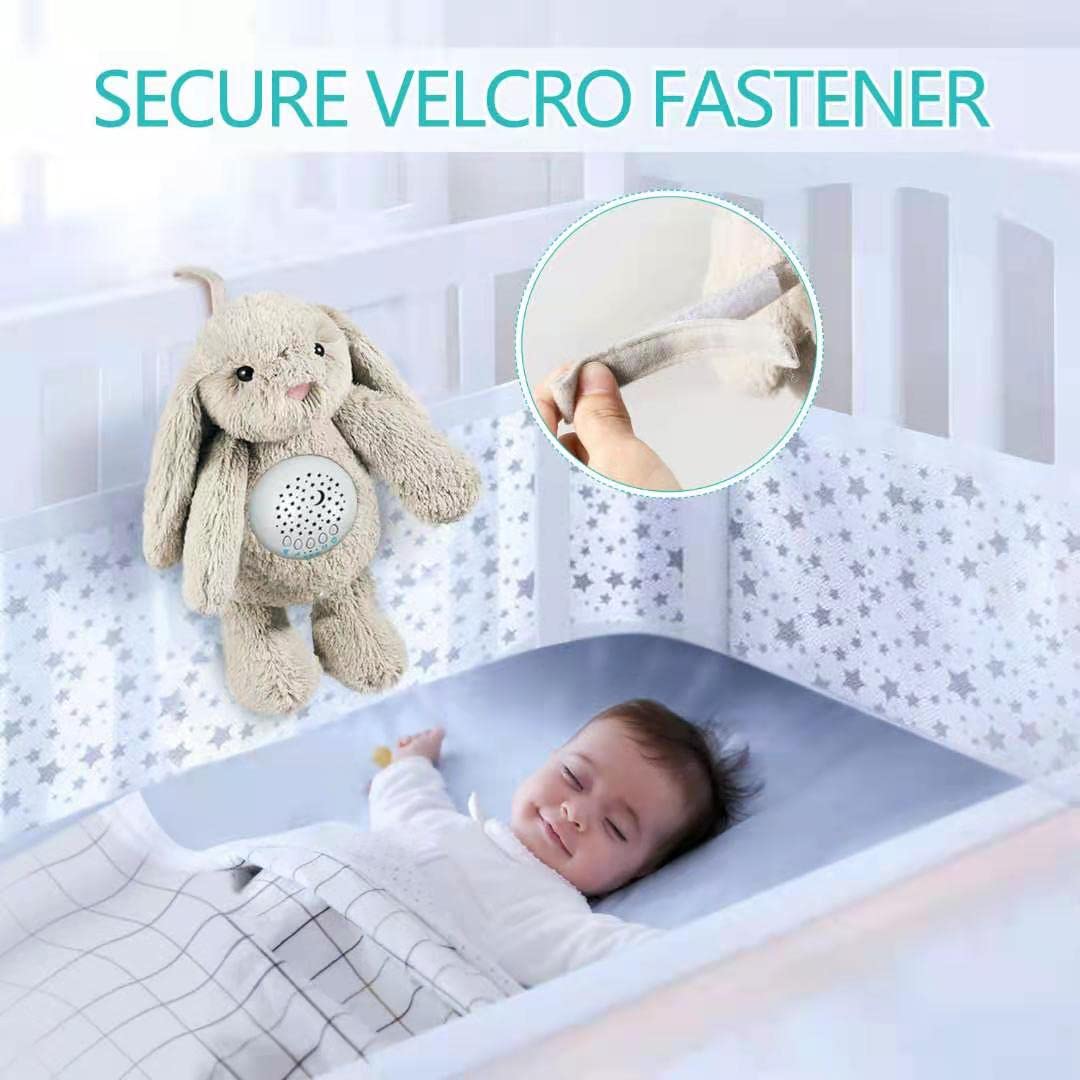 BEREST bunny offers 15 lullaby sounds for soothing plays