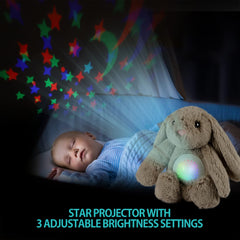 BEREST bunny plush fur close-up invites gentle hugs and soothing comfort