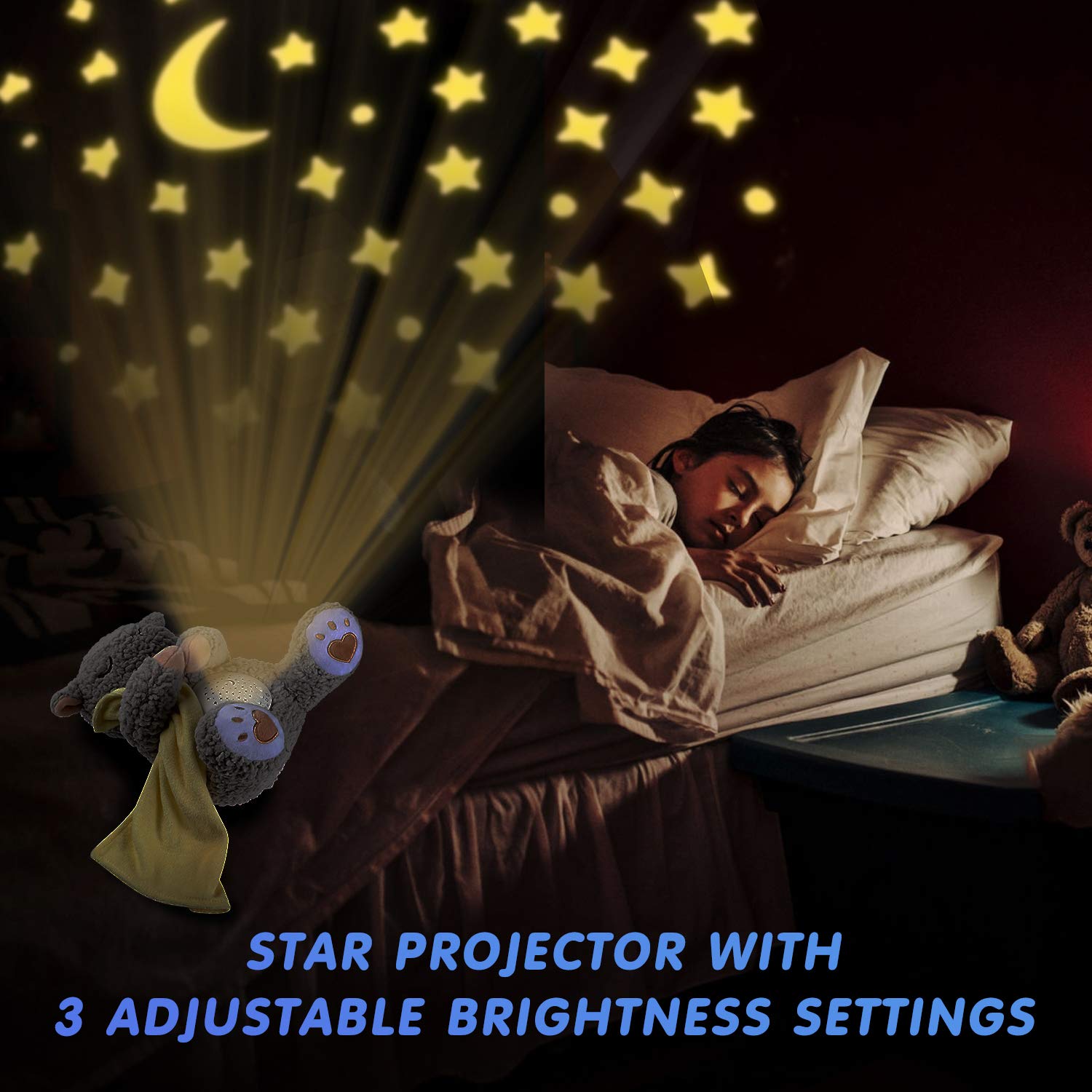 BEREST mom-heartbeat-lullabies sounds create a familiar sleep cue for infants.