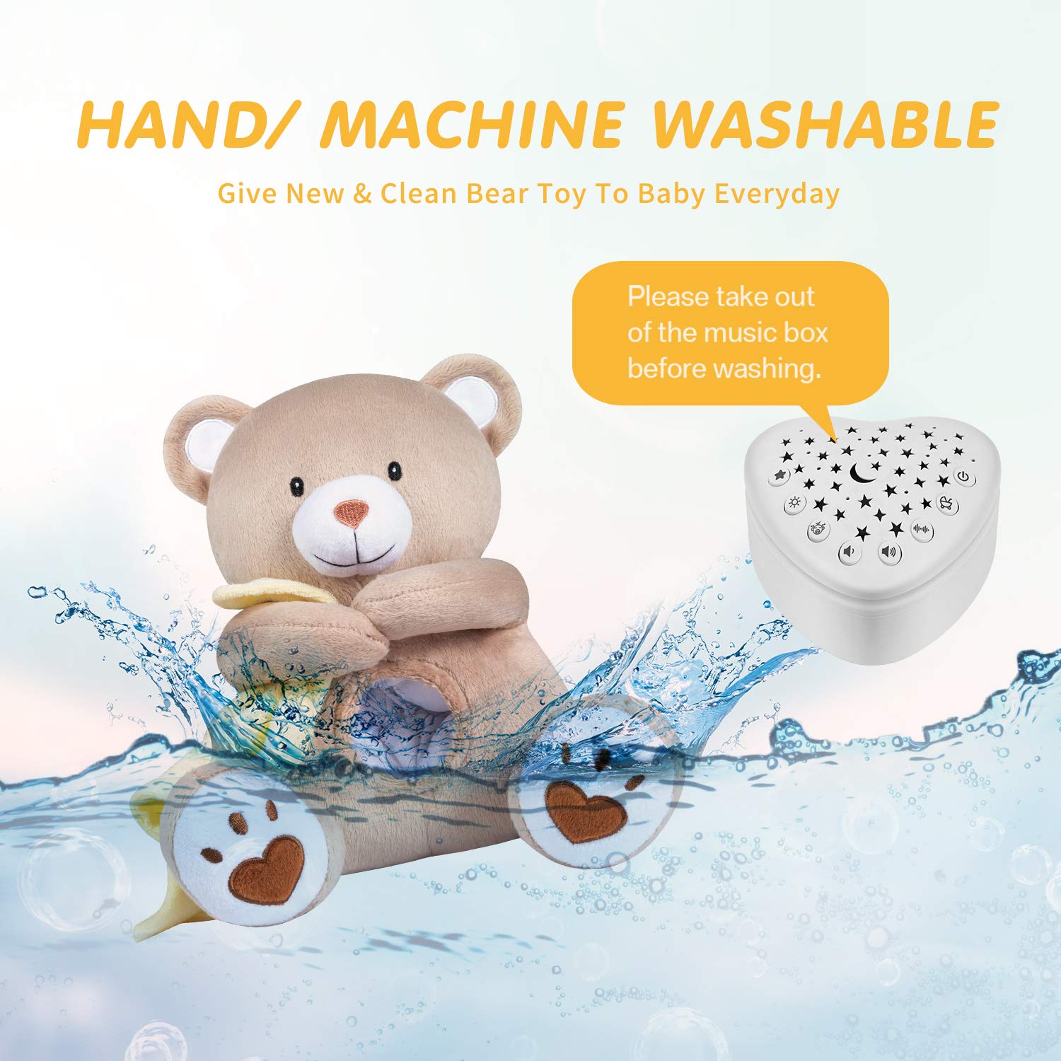 BEREST night sky projection enhances nursery ambiance and soothing cues
