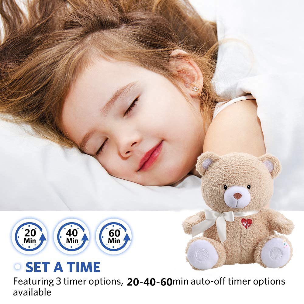 Berest nine soothing sounds provide versatile options to settle fussy moments.