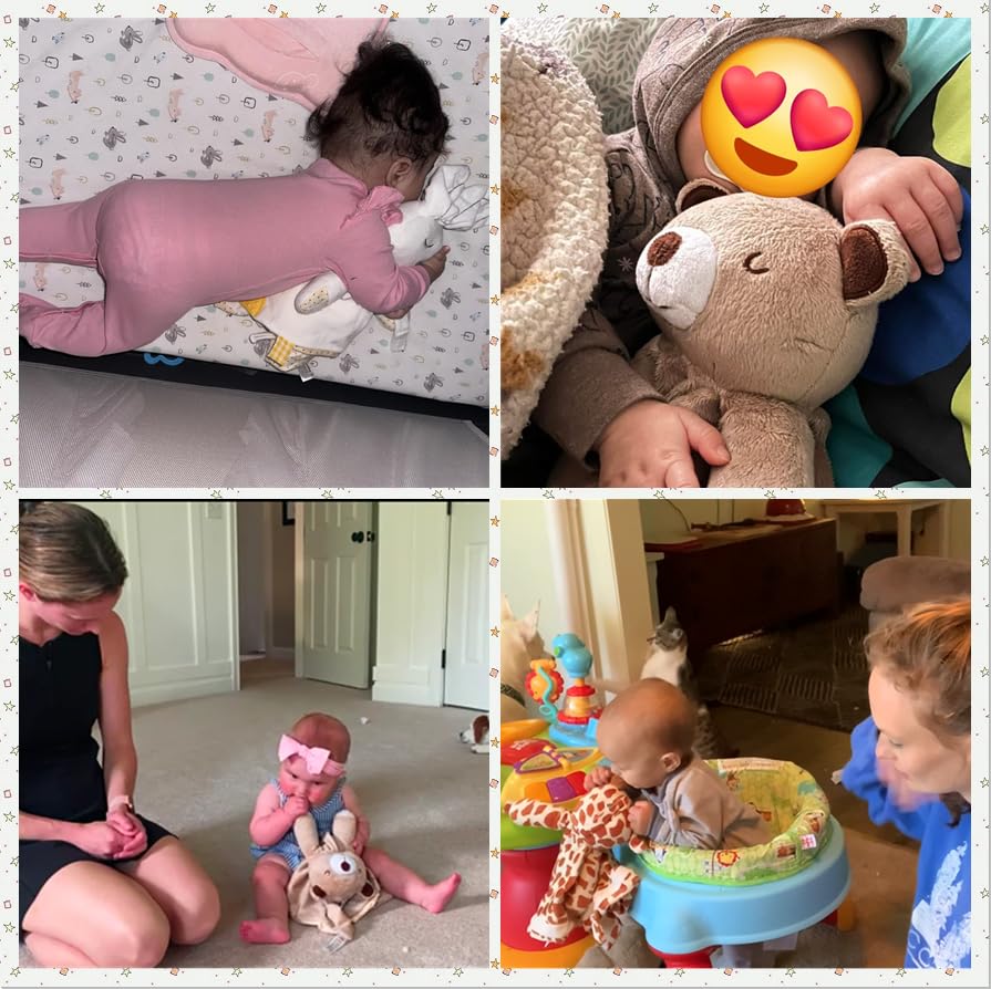 BEREST nursery-decor plush blends with a calm baby space.