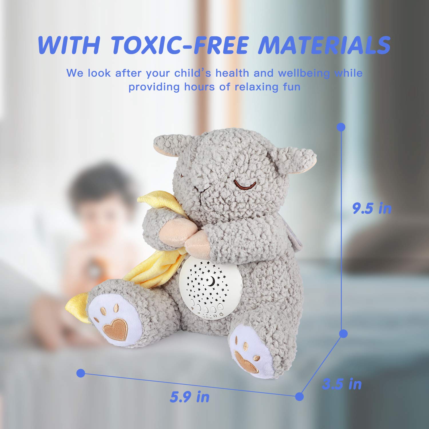 BEREST portable-baby-shower-gift ideal as a soft cradle companion and decor.