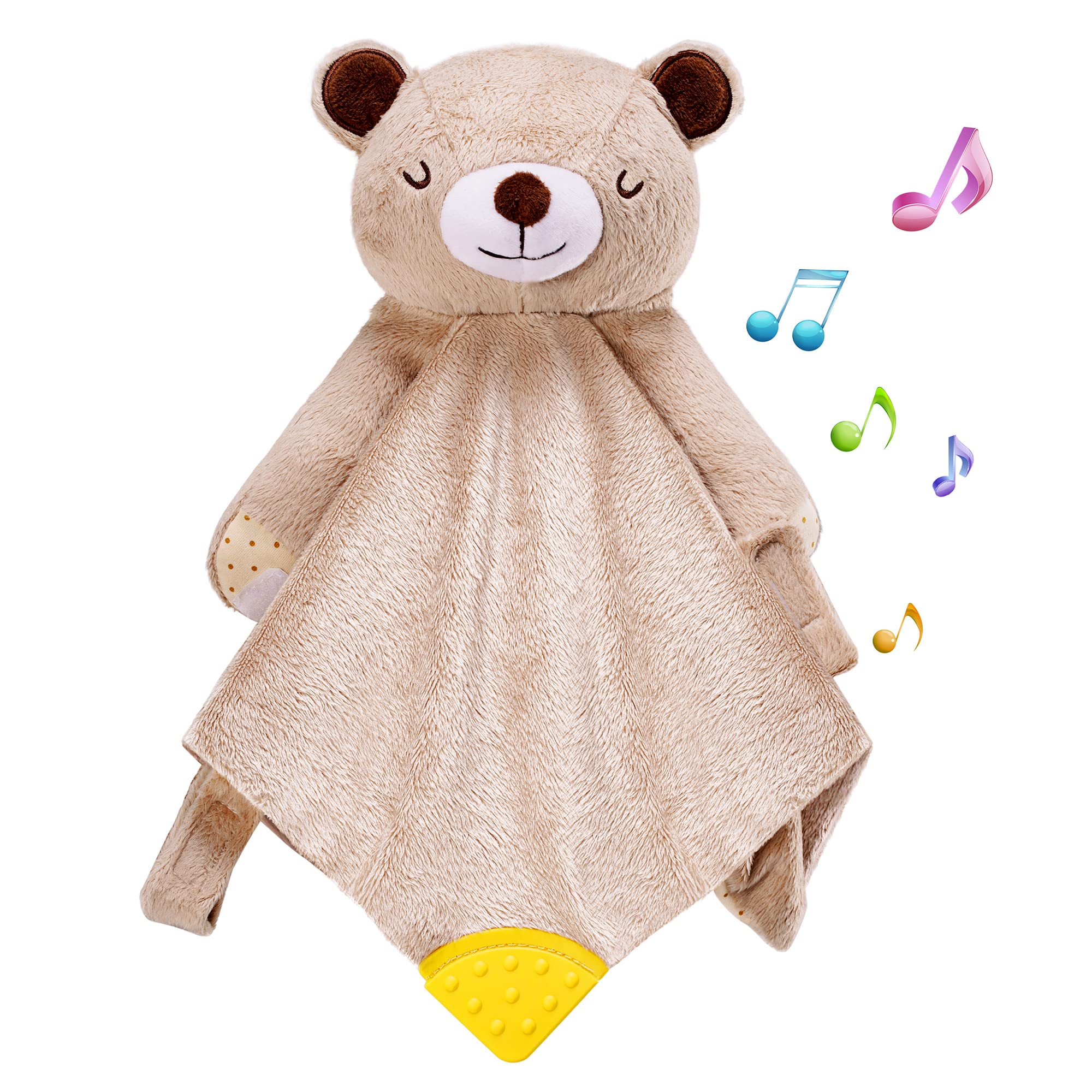 BEREST rechargeable cry-sensor soother with calming sounds for bedtime.