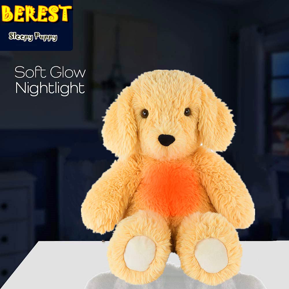 BEREST Sleepy Dog white noise option helps calm baby moments