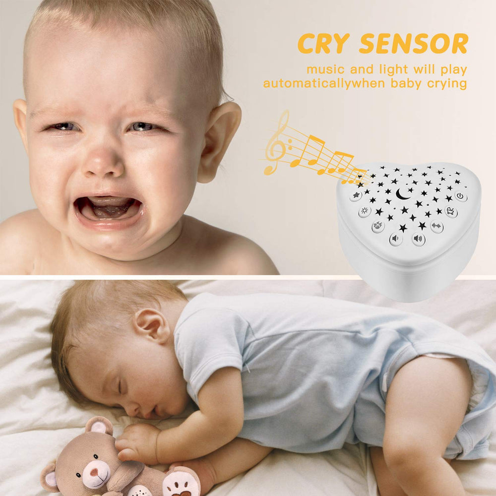 BEREST smart cry sensor detects sounds and responds with soothing audio