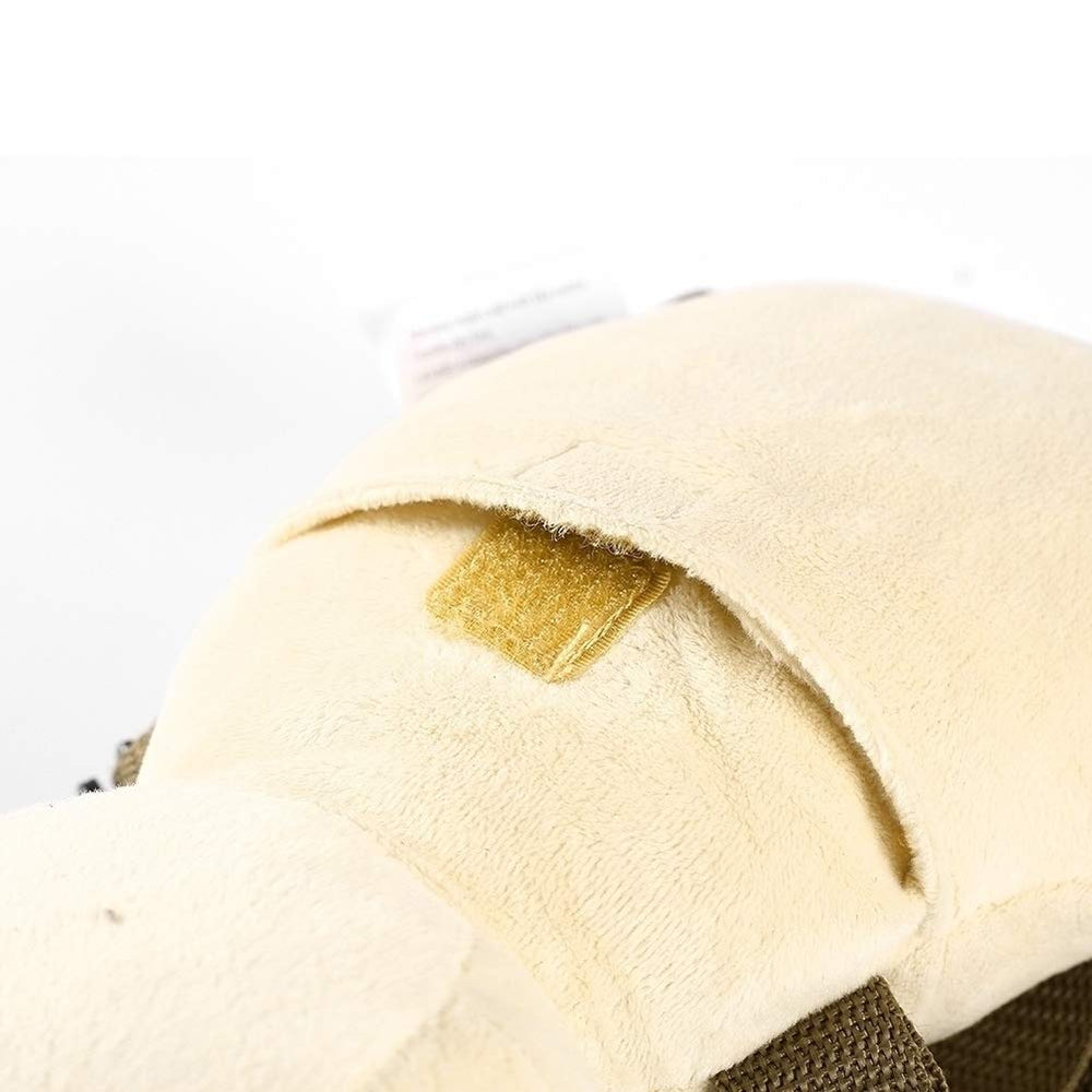 Berhapy bear toddler safety harness with soft plush fabric for cozy wear
