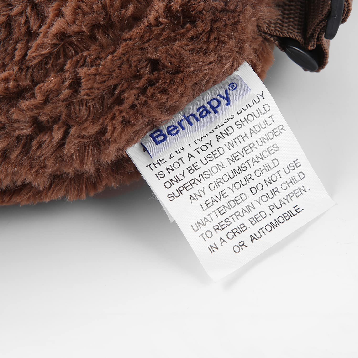 Berhapy plush fabric close-up highlights gentle touch and easy machine washing.