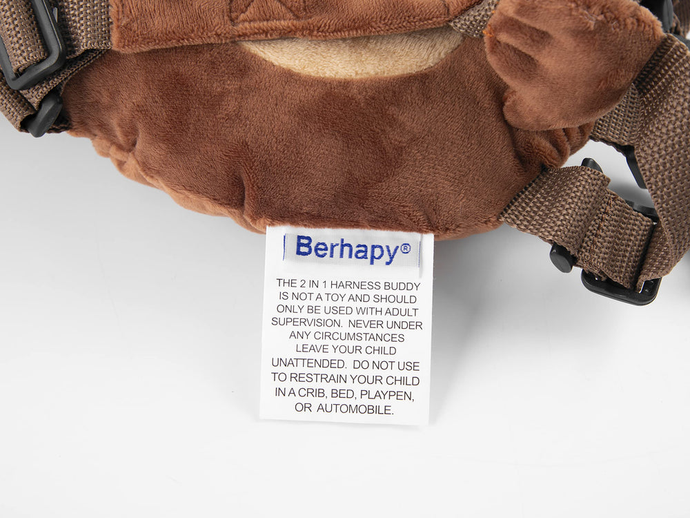 Berhapy swivel clip prevents tangles for smoother walking.
