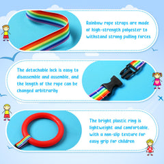 Berlune yellow loop enhances attention during transitions and lining up.