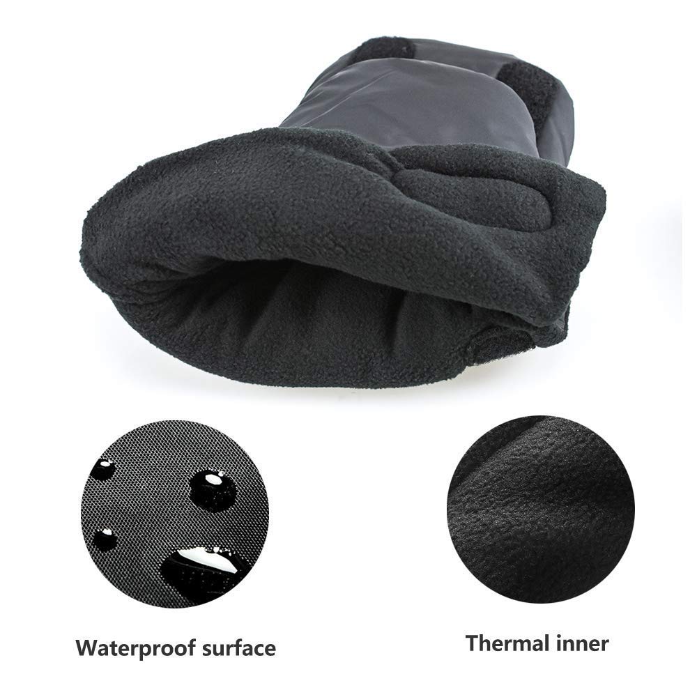 Berocia winter mitten universal fit for most single-handle prams.