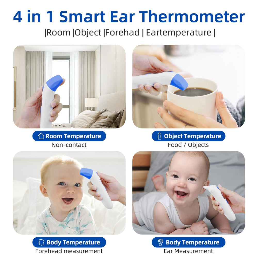 Berrcom 3-in-1 thermometer object mode shows room temperature for ambient checks.