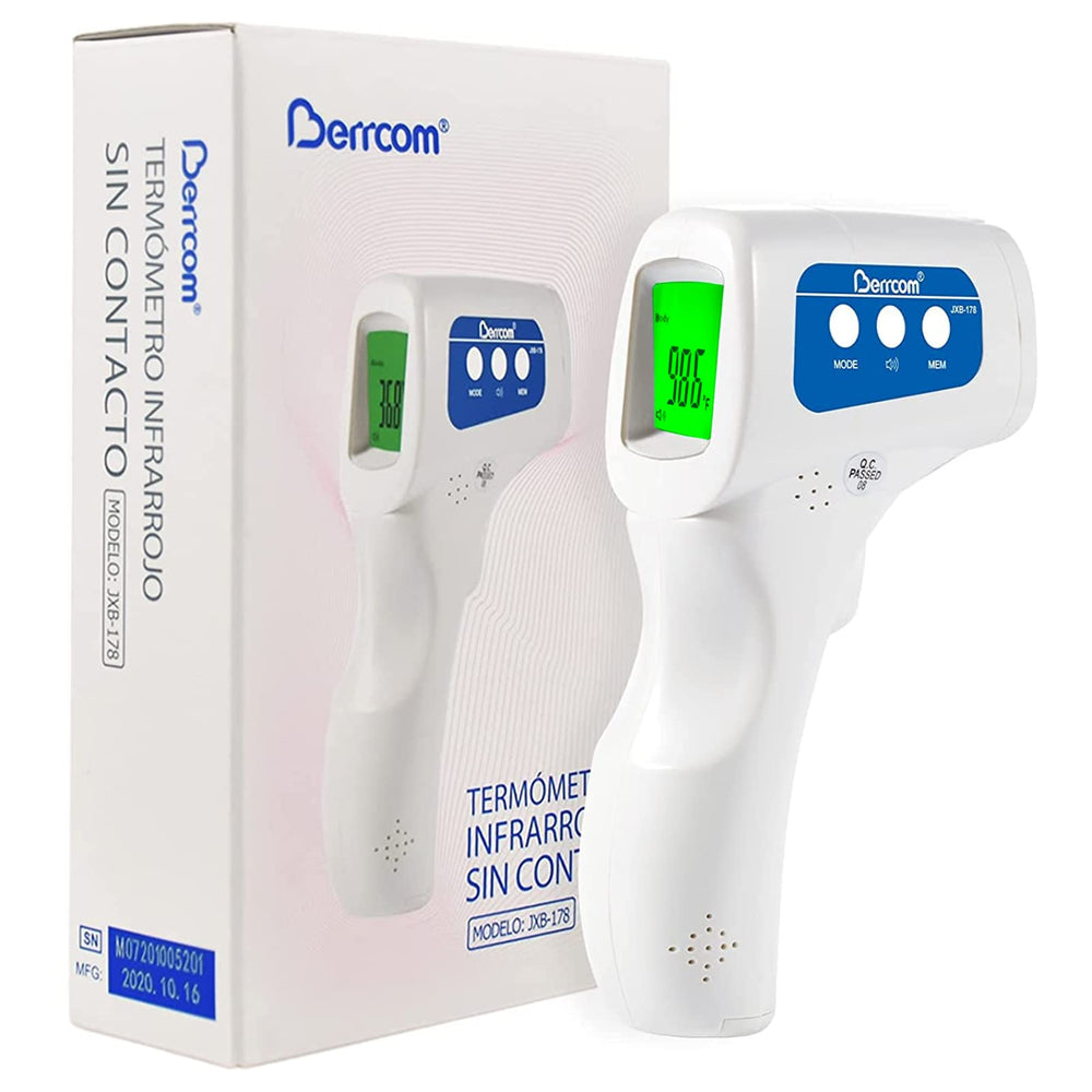 Berrcom clinic or nursery setting demonstrates efficient fever screening.