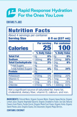 BERRILYTE bottle pour — easy serving for pediatric hydration on the go.