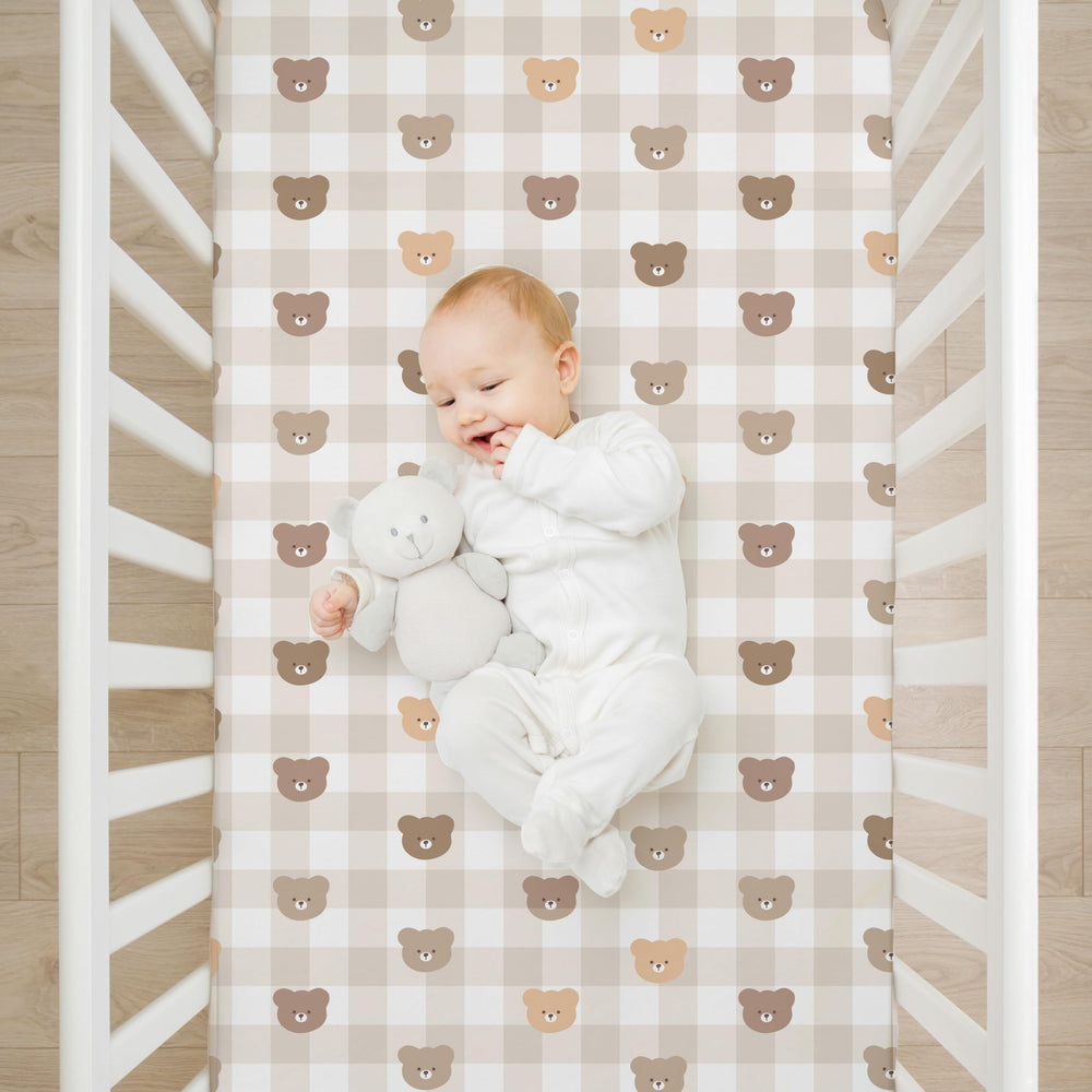 Besaomeom Bears Clouds print sparks bedtime imagination in a calming room.