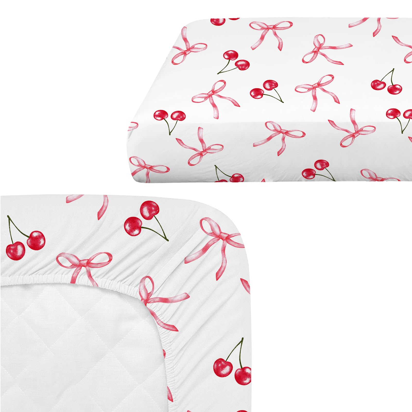Besaomeom universal-use crib sheet suits homes, daycares, travel cribs, and bassinets.